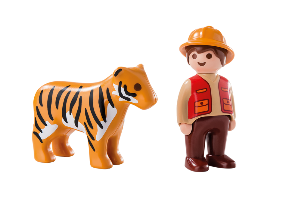 PLAYMOBIL 6976 Ranger z tygrysem