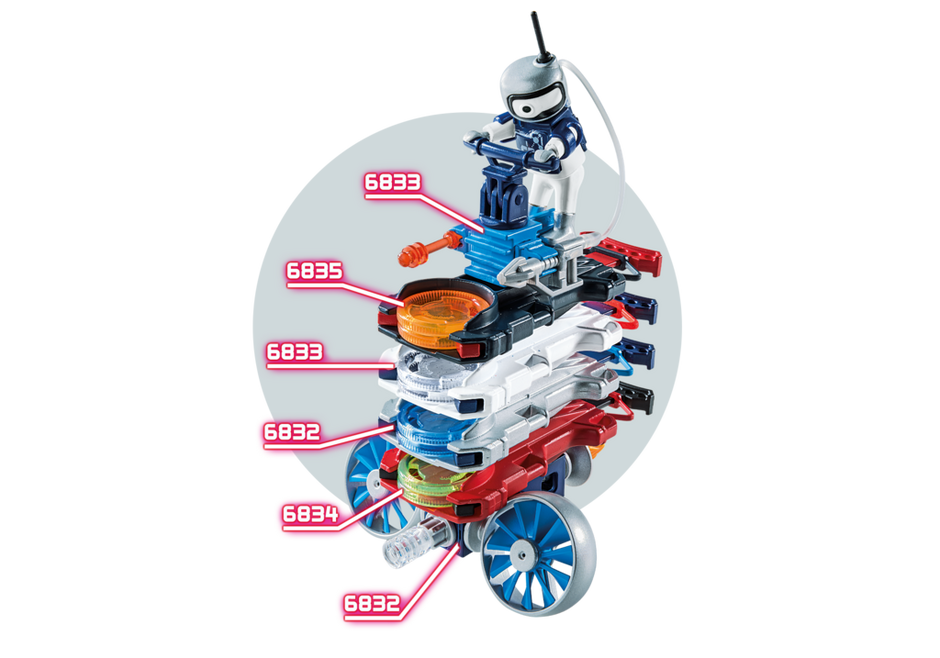PLAYMOBIL 6834 SPARKY Z WYRZUTNIĄ DYSKÓW