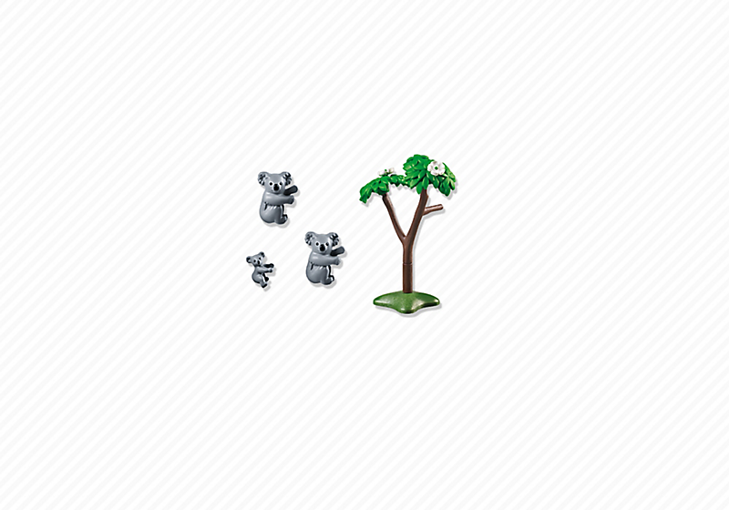 PLAYMOBIL 6654 Rodzina koali