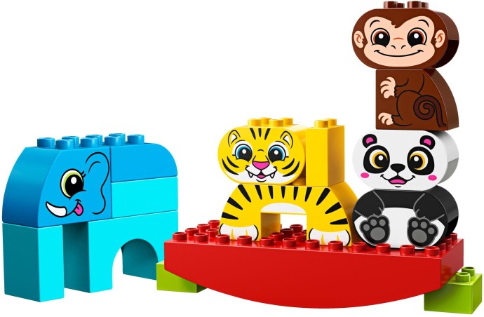 LEGO ® 10884 Moje pierwsze zwięrzątka na równoważni