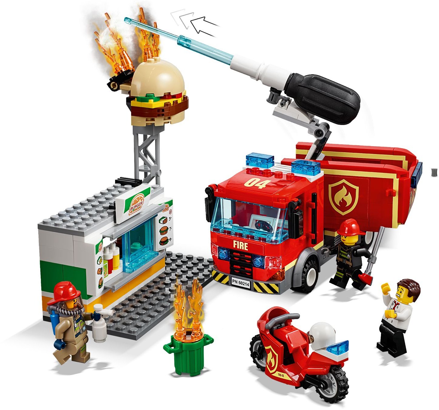 LEGO ® City 60214 Na ratunek w płonącym barze