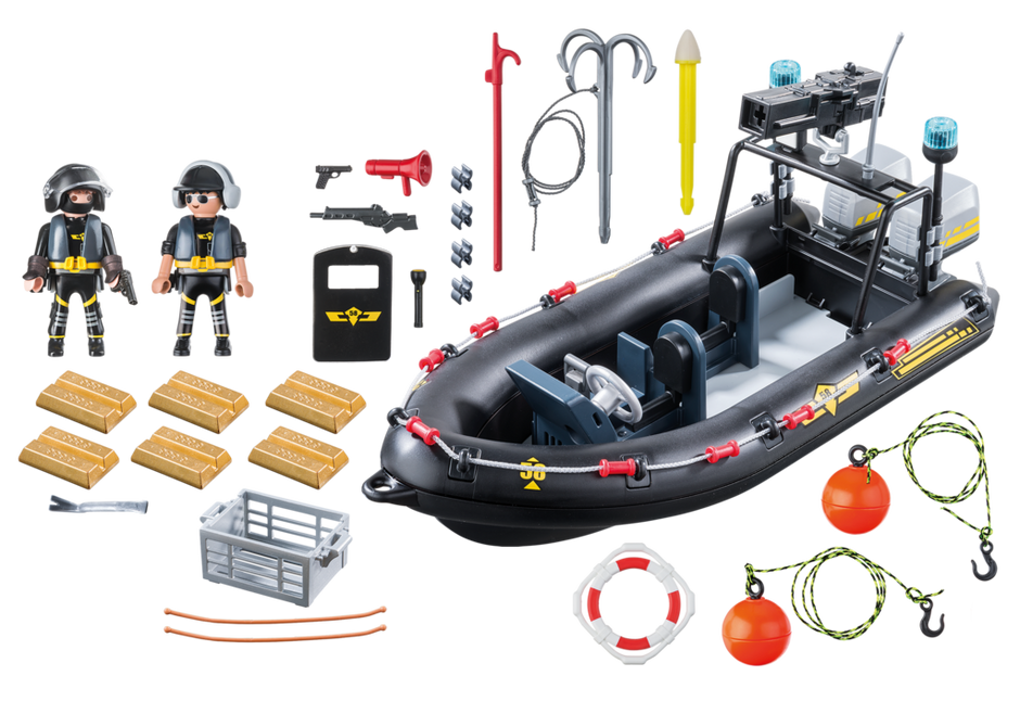 PLAYMOBIL 9362 Ponton jednostki specjalnej