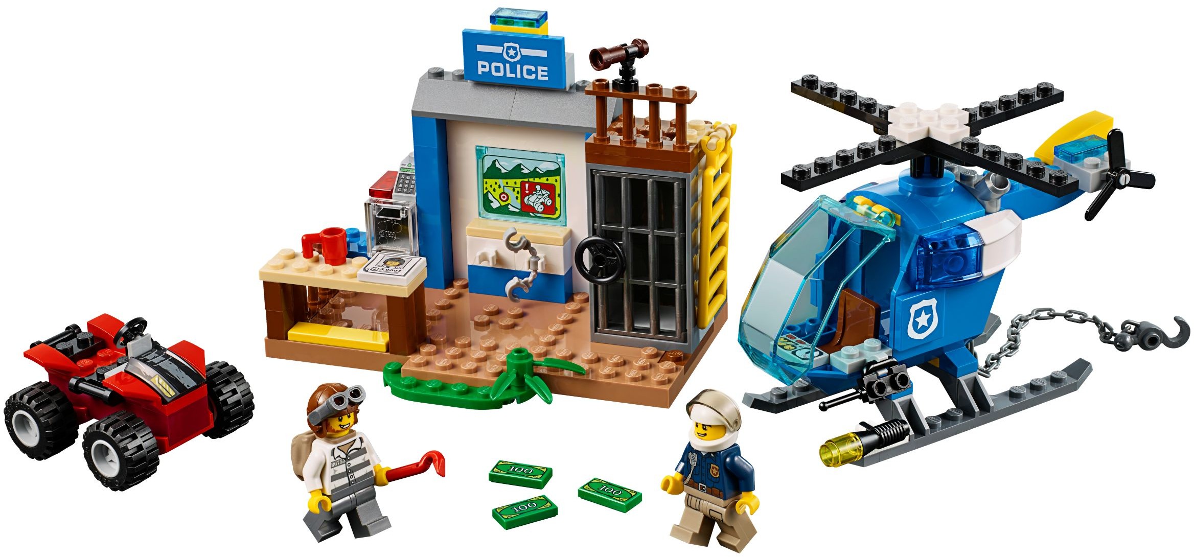 LEGO ® 10751 Górski pościg policyjny 