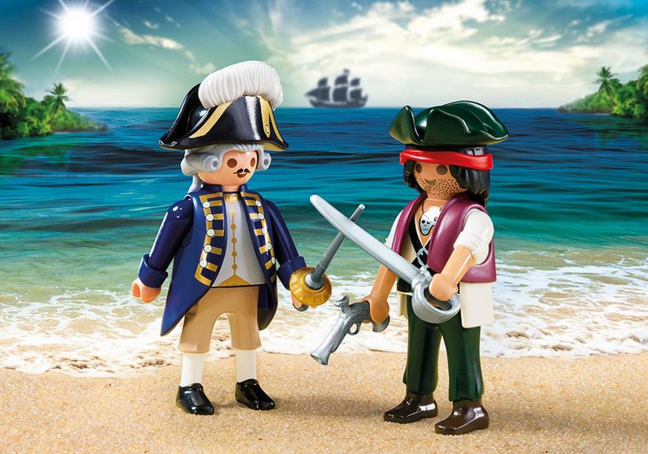 PLAYMOBIL 6846 Duo Pack Pirat i żołnierz