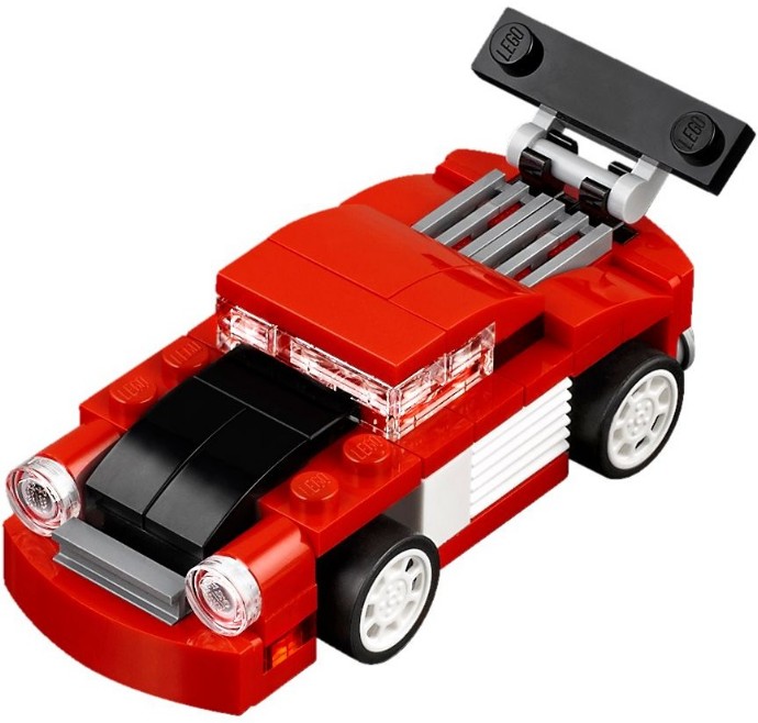 LEGO 31055 Creator Czerwona wyścigówka
